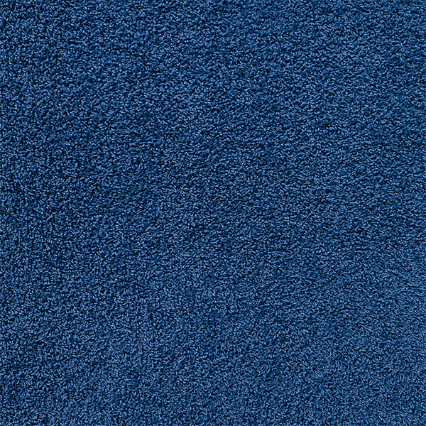 D 912 blau Kräuselvelours Gezwirnt